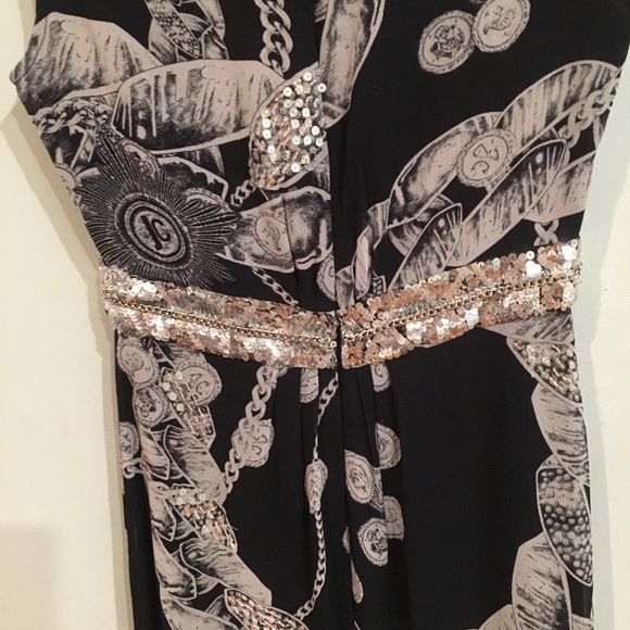 BLOWOUT SALE! Cavalli Chains Printed Maxi dress 2 - Picture 7 of 8